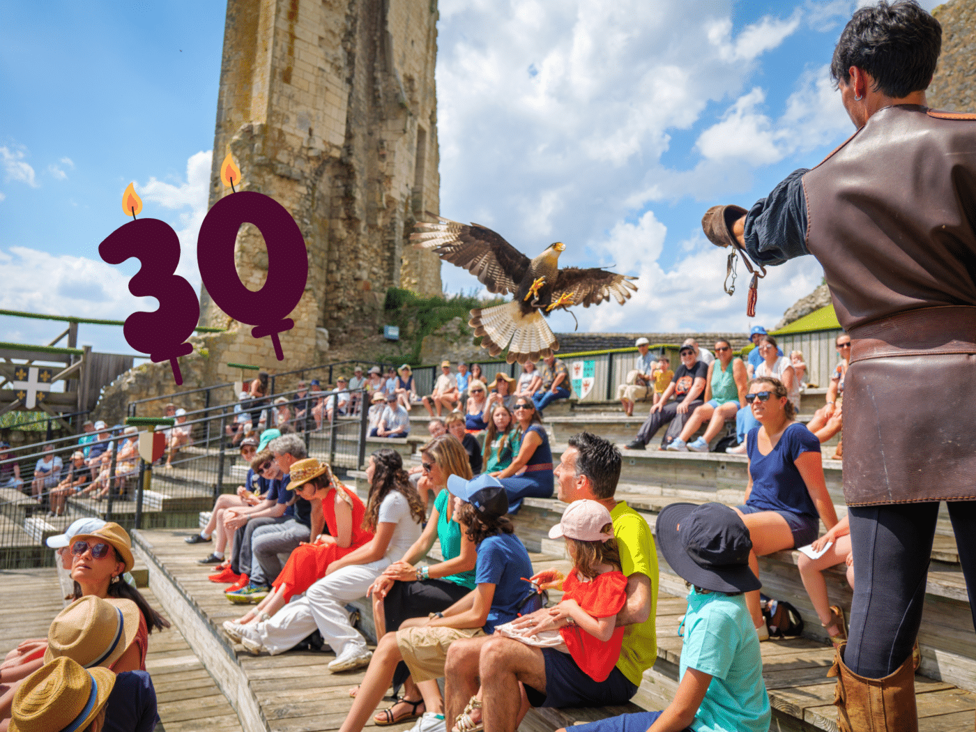 Spectacle des Géants du ciel 30 ans