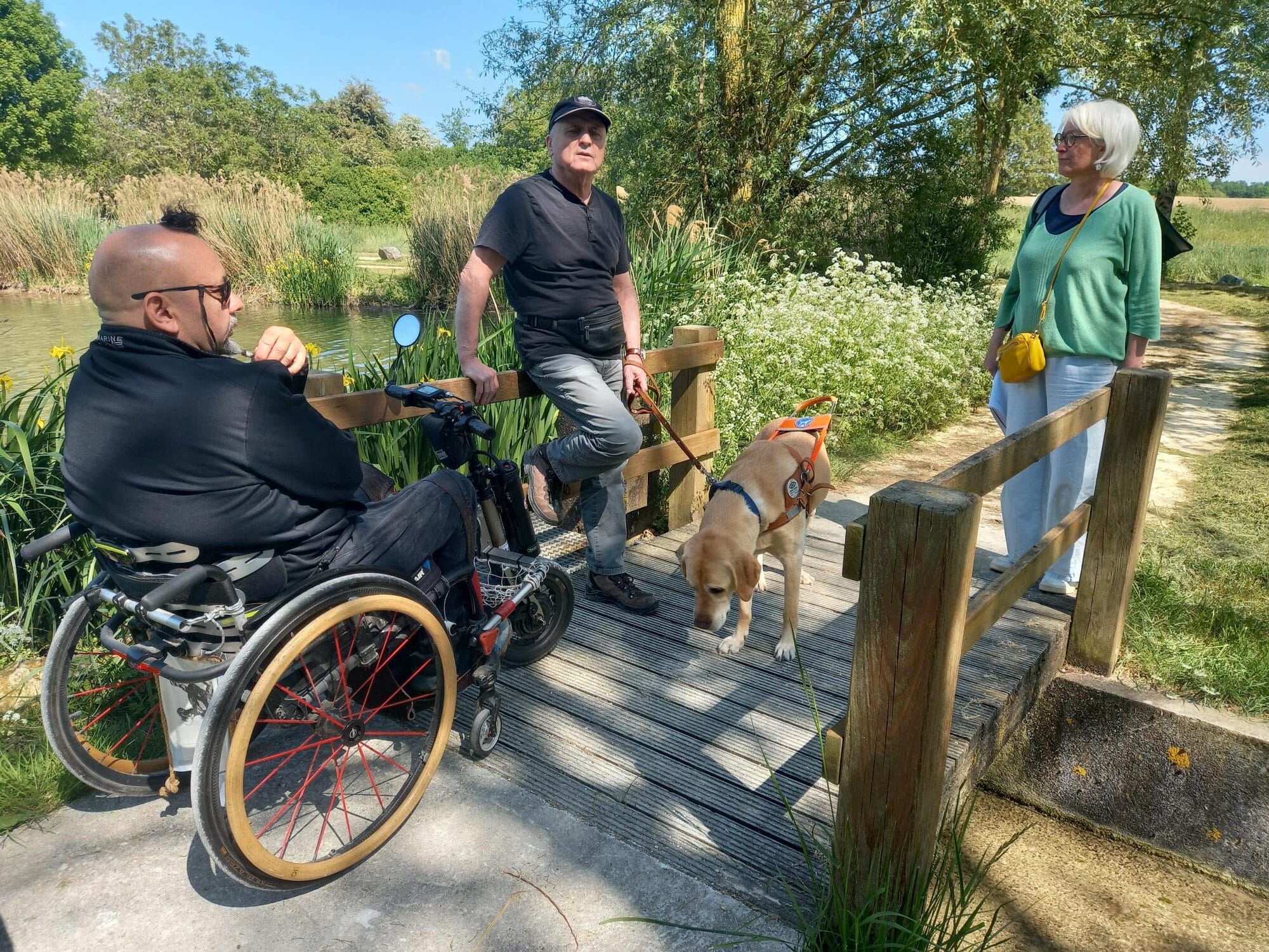 Accompagnement de pros aux Etangs de Saint-Martin (86)