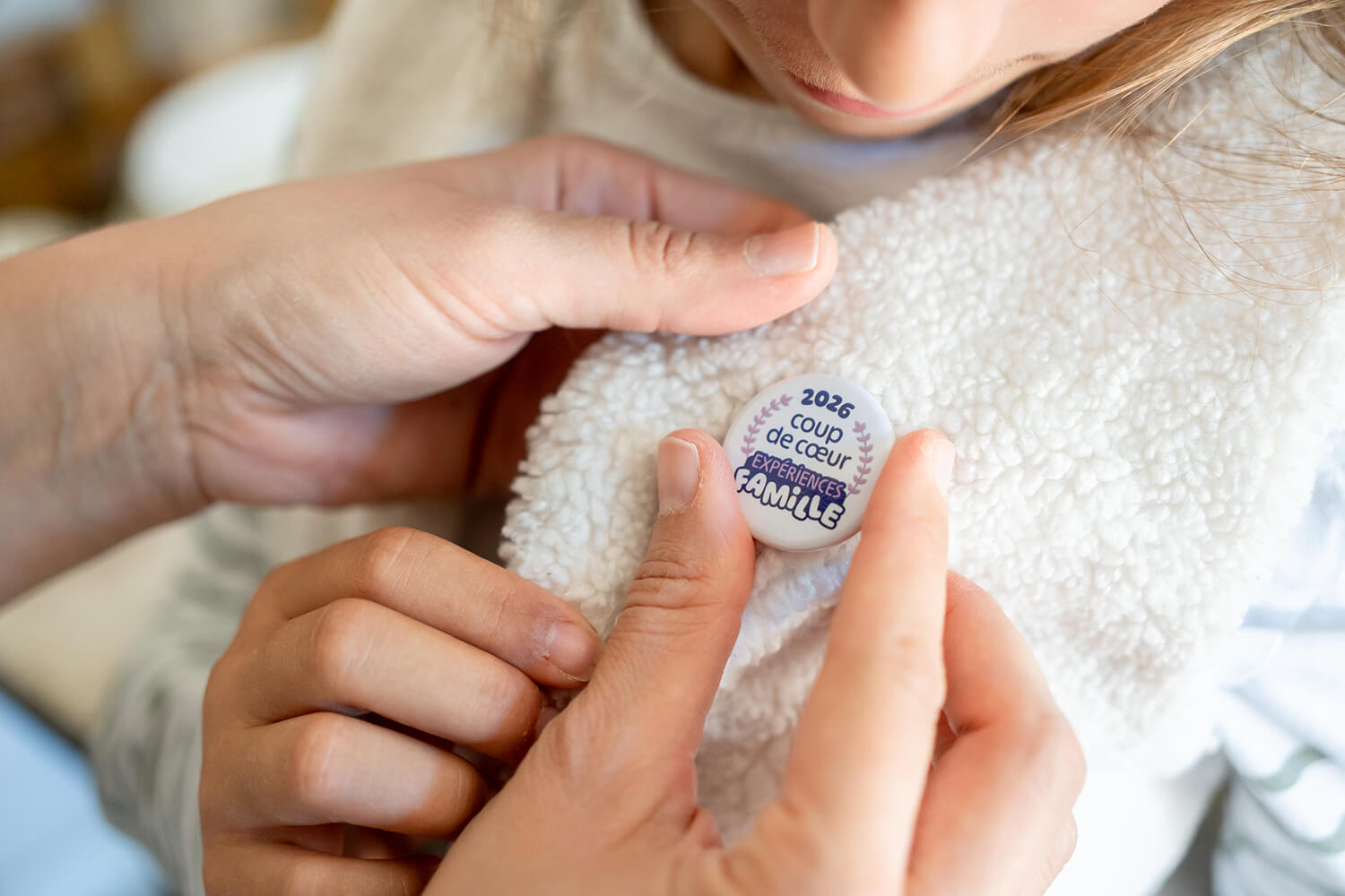 Badge Expériences Famille - Coup de Coeur