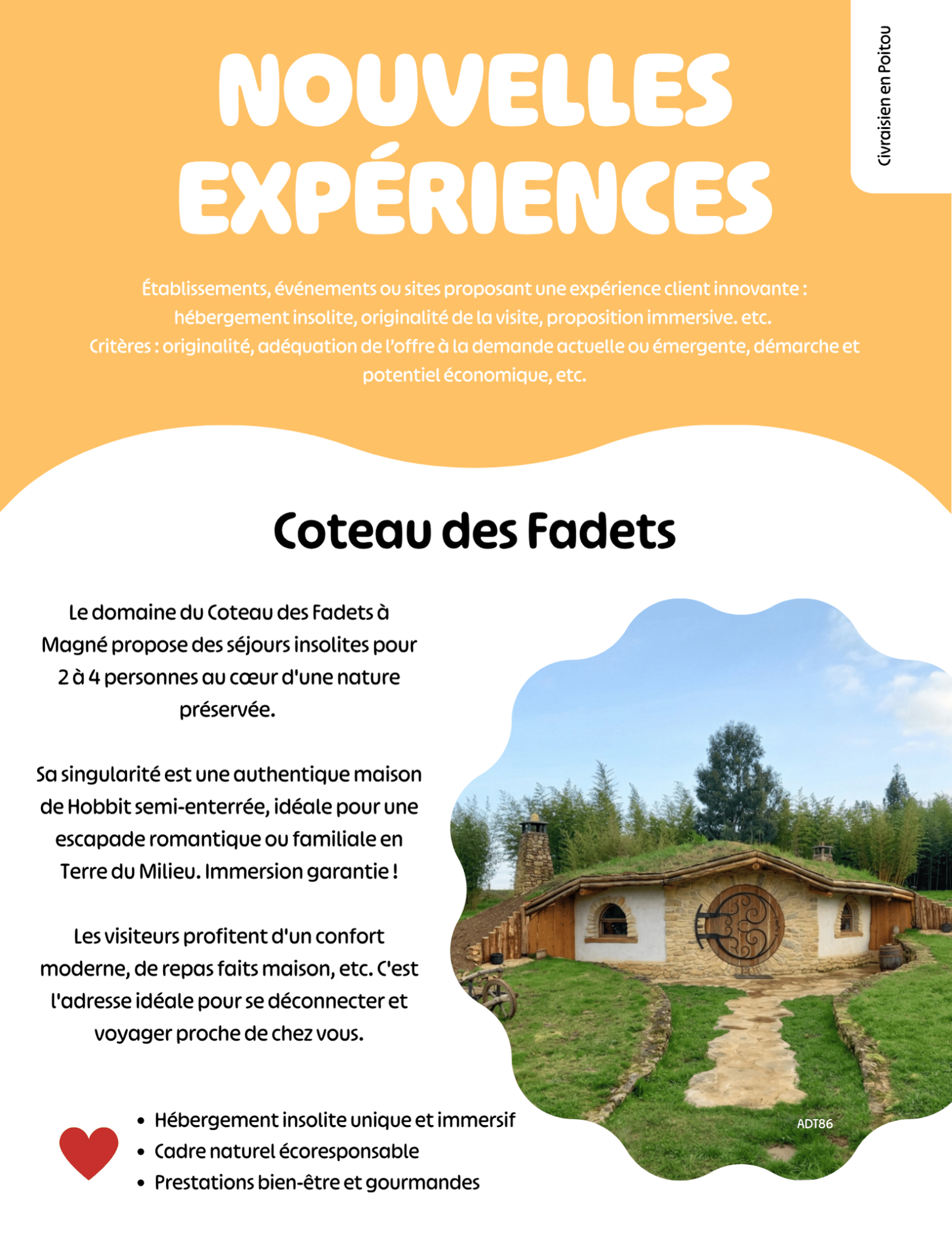 © Top du Tourisme - Nouvelle Expériences
