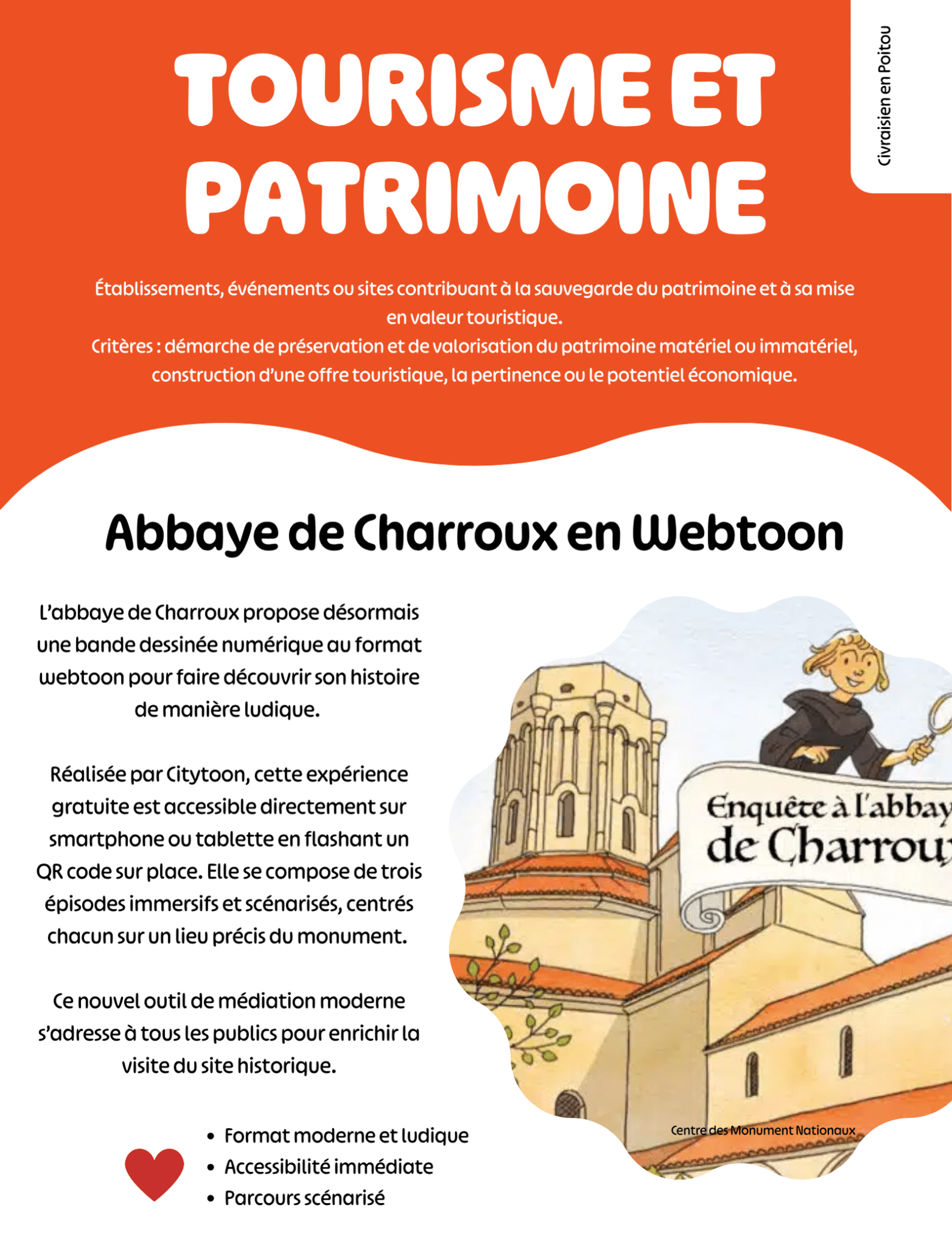© Top du Tourisme - Tourisme Patrimoine